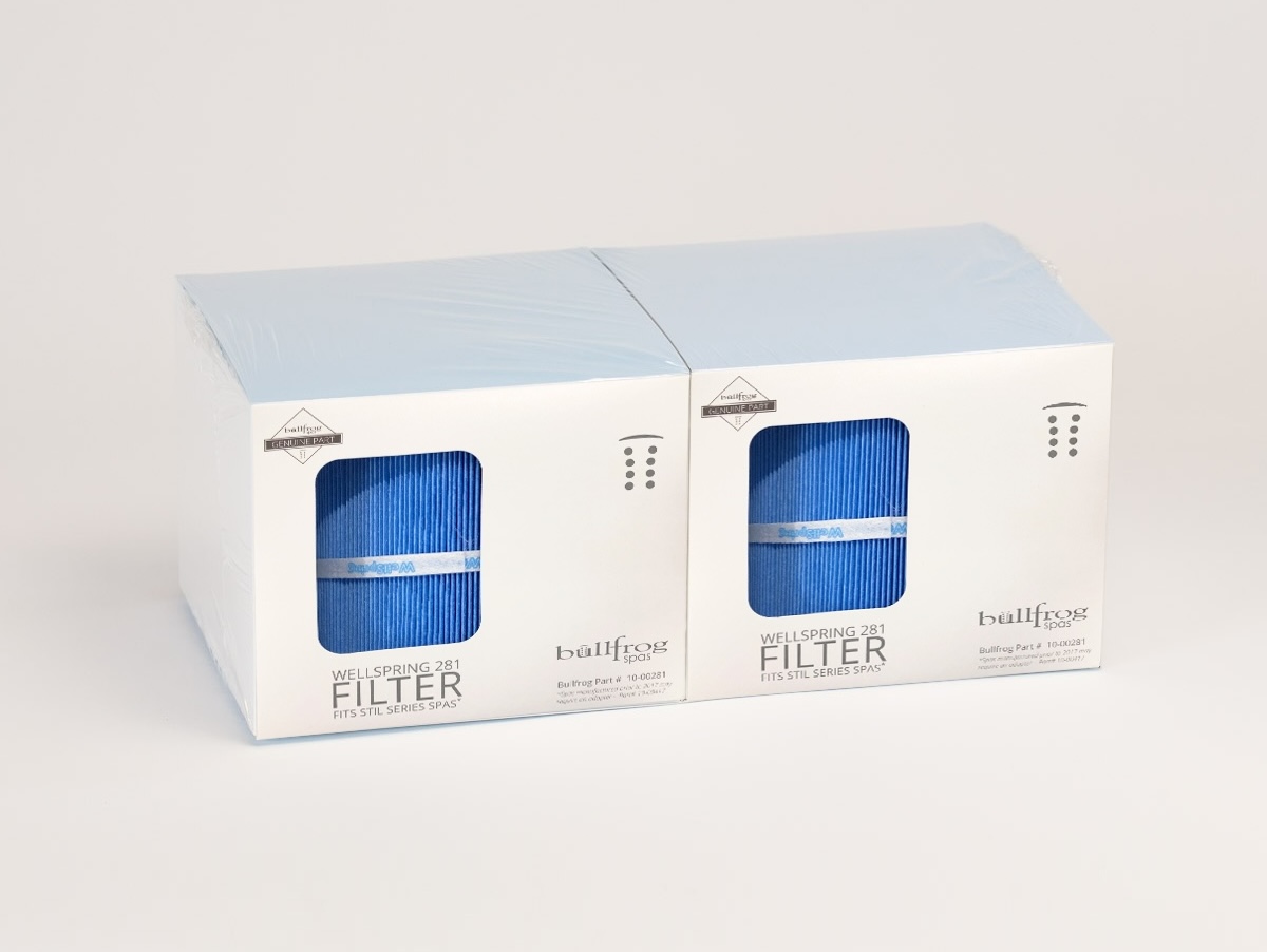 Bullfrog Wellspring 282 Whirlpool Filter-Set 2x für STIL Serie oder Just Silence Design Line