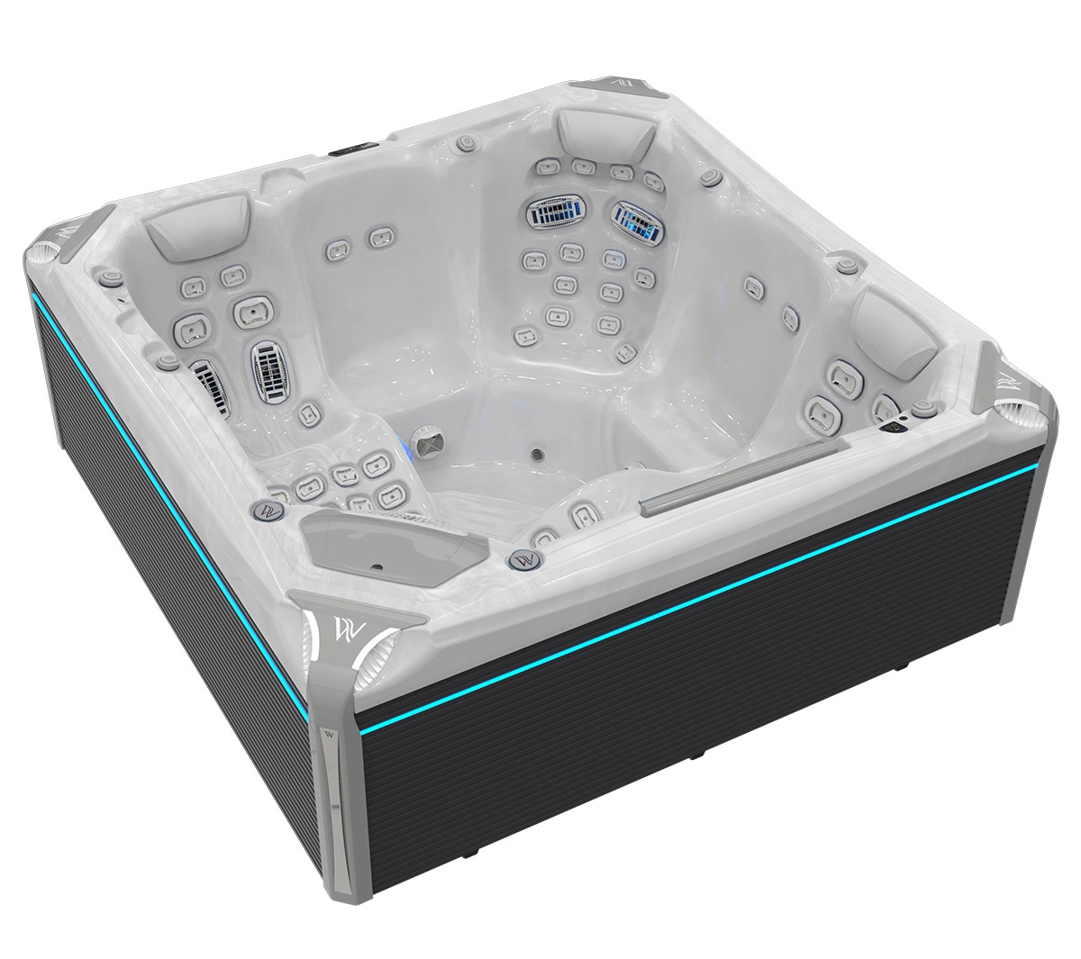 Wellis Everest Life Premium Whirlpool Außenwhirlpool 236x236x95cm für 5 Personen inkl. Thermocover Wellis Everest Life Premium Whirlpool Außenwhirlpool 236x236x95cm für 5 Personen inkl. Thermocover
