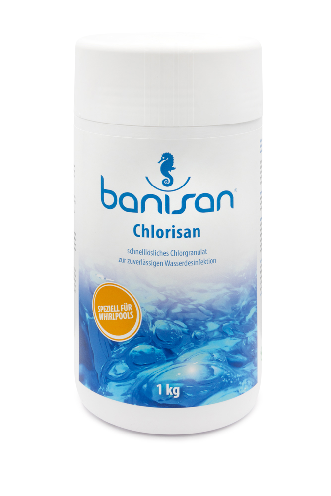 Banisan Chlorisan Chlor-Granulat Chlorgranulat 1,0 Kg für Whirlpools 25201000 Banisan Chlorisan Chlor-Granulat Chlorgranulat 1,0 Kg für Whirlpools 25201000