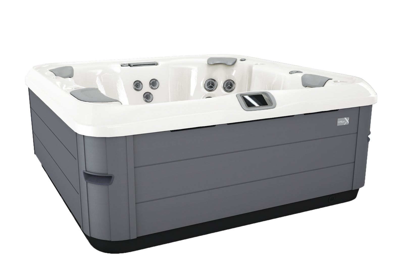 Bullfrog Spas X7L Select Whirlpool für 6 Personen 224x224x91cm Coastal Grey
