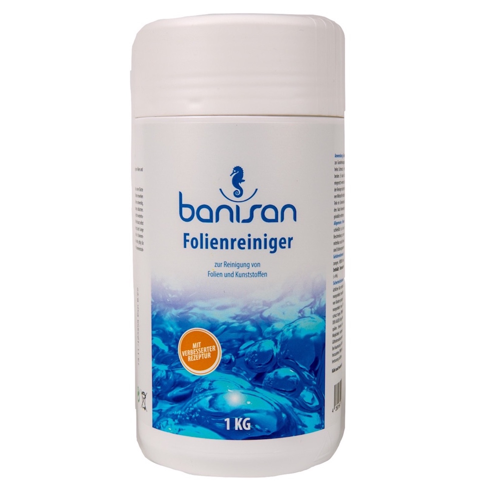 Banisan Folienreiniger 1 Kg Kunststoffreiniger für Whirlpools 25506000 Banisan Folienreiniger 1 Kg Kunststoffreiniger für Whirlpools 25506000
