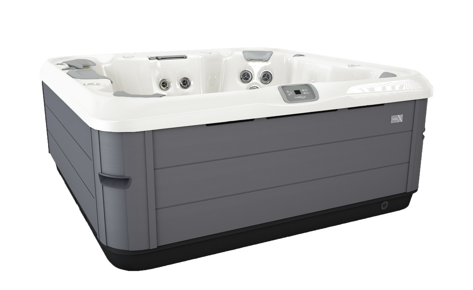 Bullfrog Spas X8 Choice Whirlpool für 8 Personen 239x239x97cm Coastal Grey