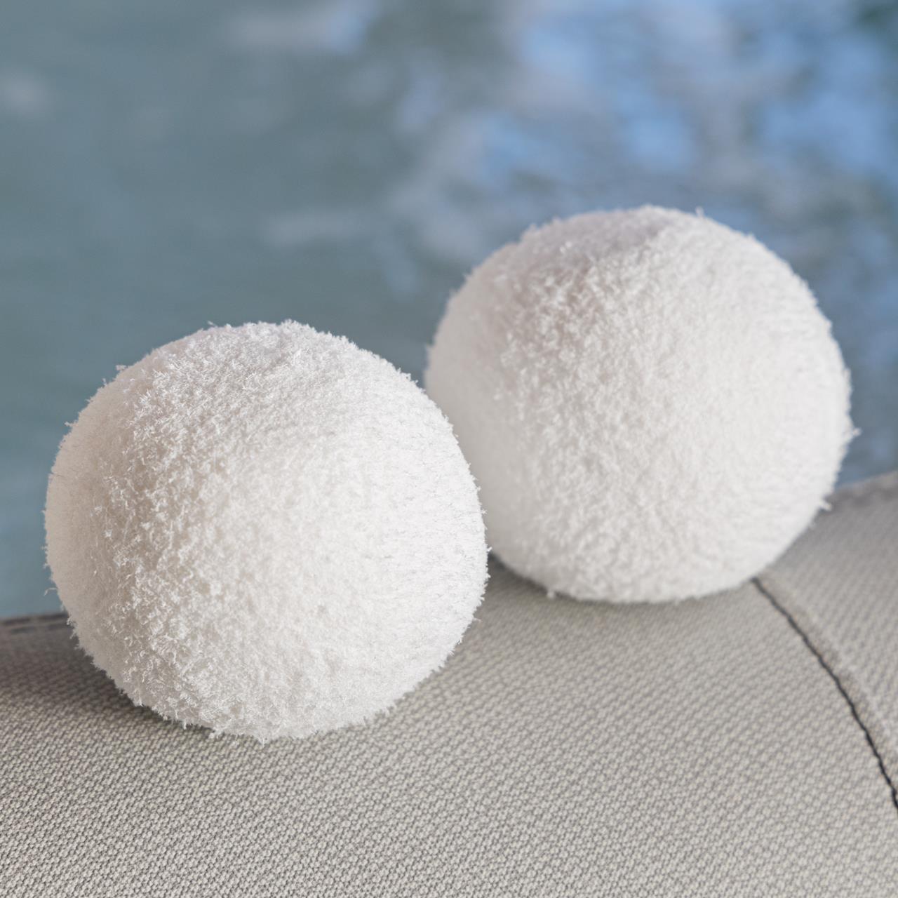 Banisan ScumBall 2x Reinigungsschwamm für Wasseroberfläche von Whirlpools 2er Set