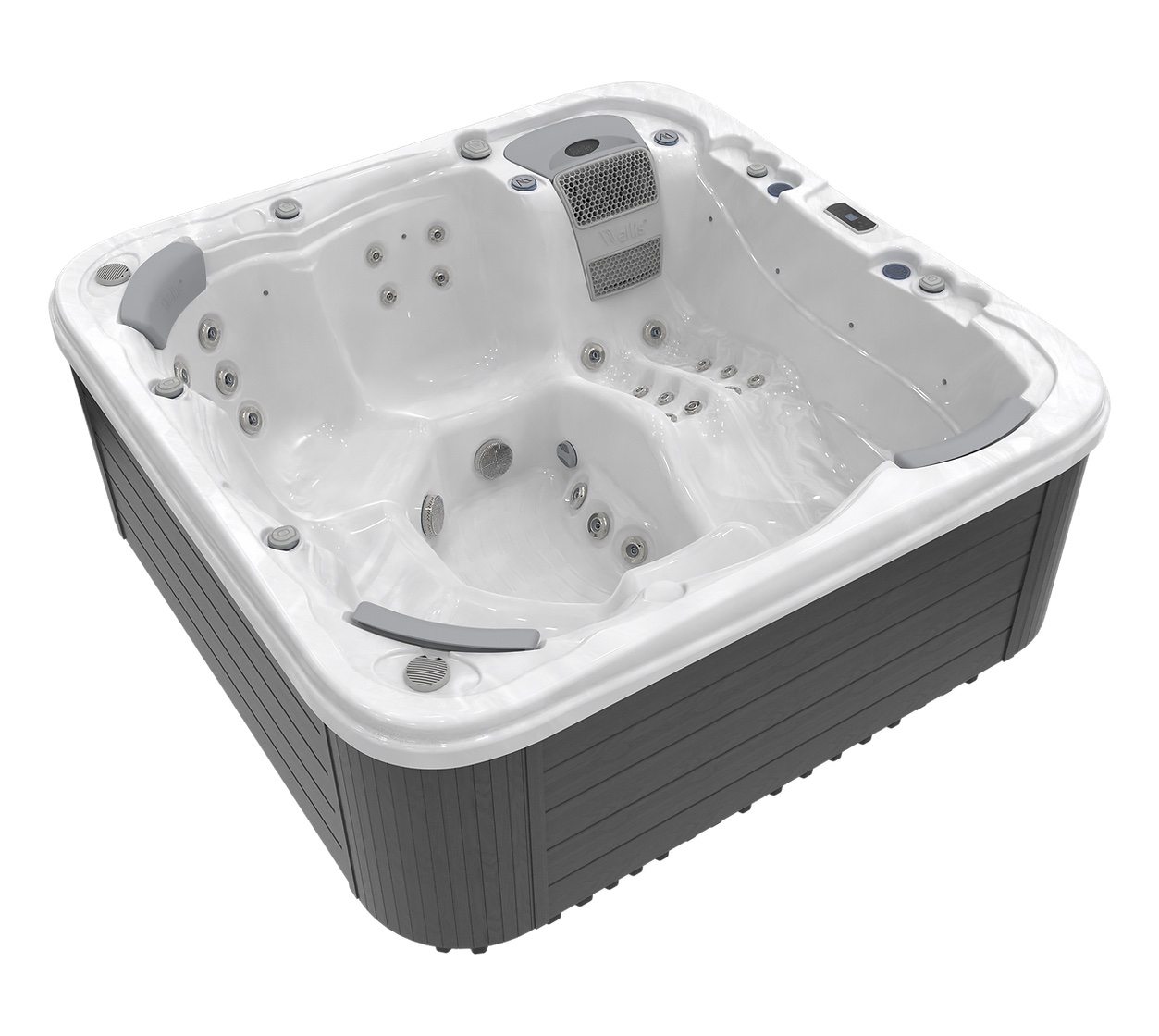 Wellis Lugano Life Whirlpool Außenwhirlpool 230x230x94cm für 6 Personen inkl. Thermocover Wellis Lugano Life Whirlpool Außenwhirlpool 230x230x94cm für 6 Personen inkl. Thermocover