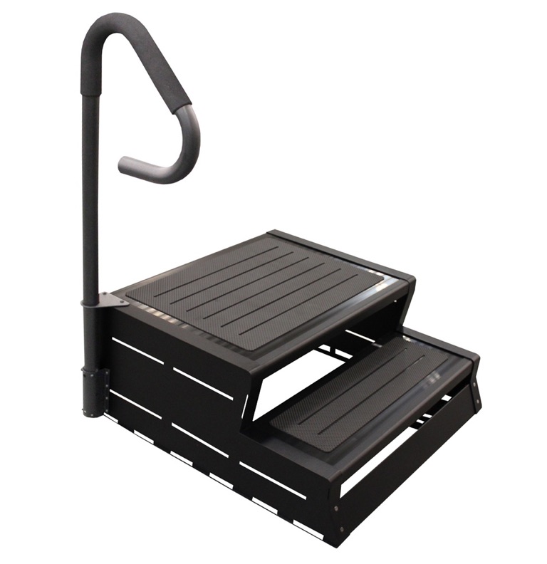 Leisure Concepts ModStep 2XL Treppe mit Safe-T-Rail Einstiegshilfe für Whirlpools Leisure Concepts ModStep 2XL Treppe mit Safe-T-Rail Einstiegshilfe für Whirlpools
