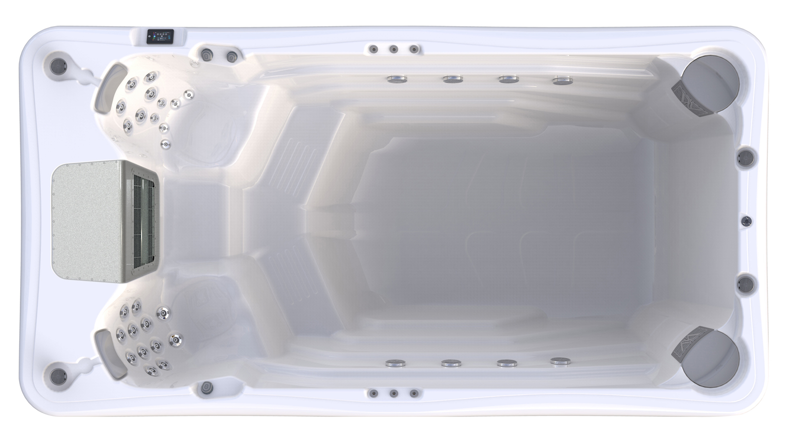 Wellis Danube W-Flow Life Swim Spa Außenwhirlpool inkl. Thermoabdeckung Sterling Silver Wellis Danube W-Flow Life Swim Spa Außenwhirlpool inkl. Thermoabdeckung Sterling Silver