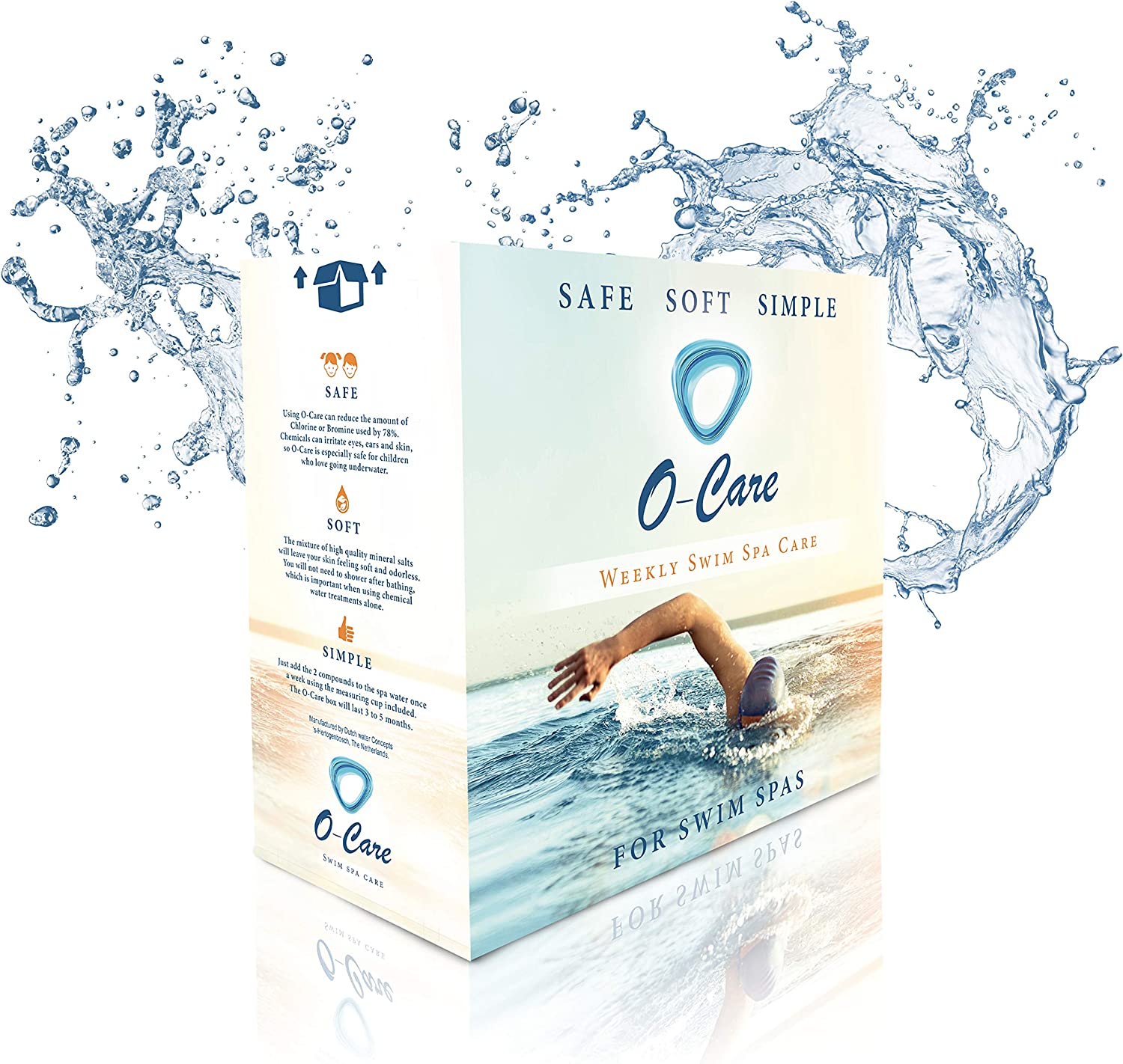 O-Care Weekly Swim Spa Care Natürliche Wasserpflege für Swim Spas Wasserpflegeset O-Care Weekly Swim Spa Care Natürliche Wasserpflege für Swim Spas Wasserpflegeset