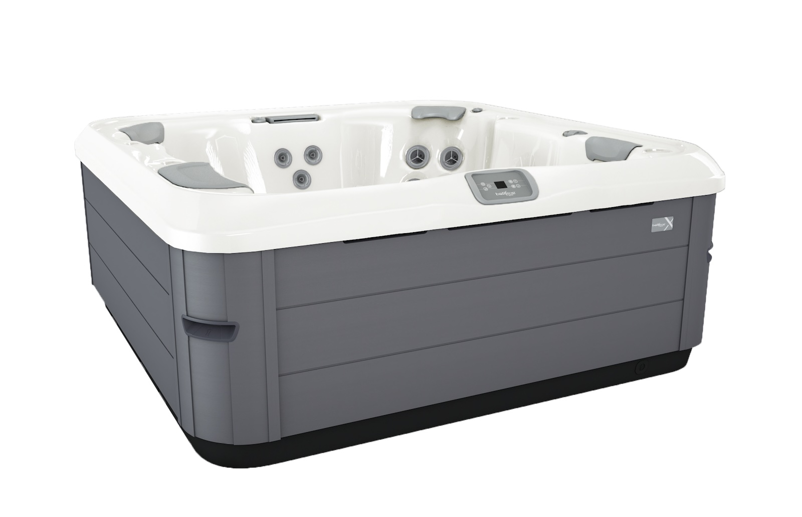 Bullfrog Spas X7L Choice Whirlpool für 6 Personen 224x224x91cm Coastal Grey