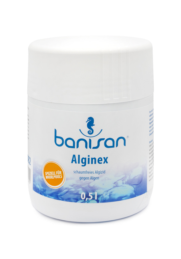 Banisan Alginex 0,5 l Algendesinfektion Algenbekämpfung für Whirlpools Banisan Alginex 0,5 l Algendesinfektion Algenbekämpfung für Whirlpools