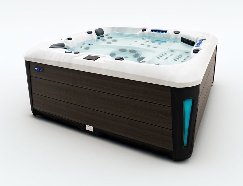 Platinum Spas Barcelona V3 Whirlpool Außenwhirlpool 223x223x94cm für 5 ...