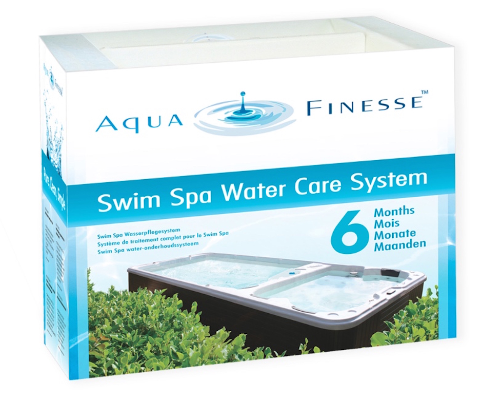Sicherheitsdatenblatt AquaFinesse Swim Spa Water Care Box Wasserpflegebox Komplettset Z001020