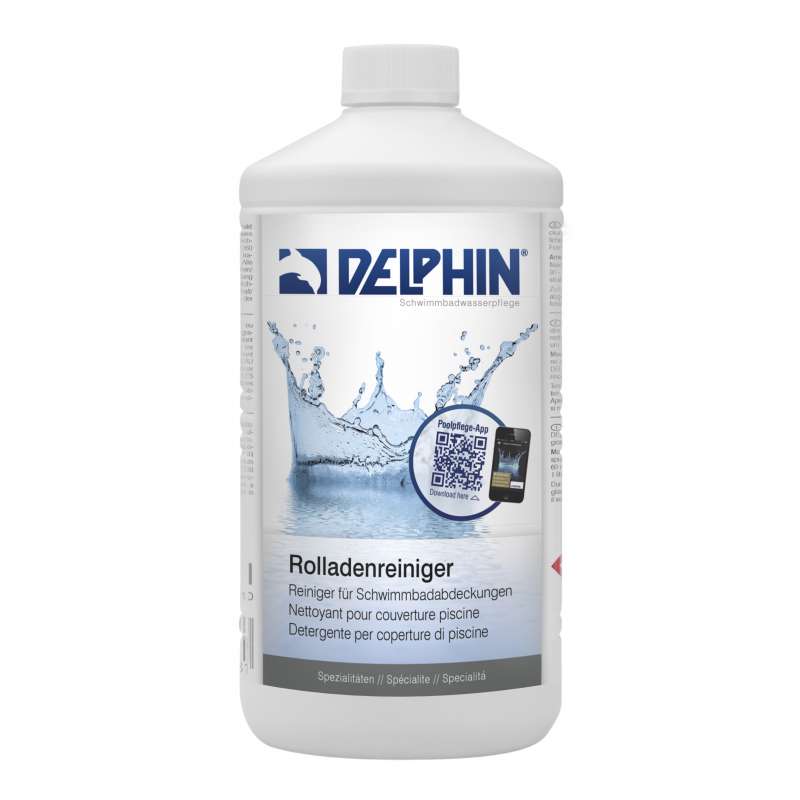 Delphin Rollladenreiniger Cover Cleaner 1 Liter Schwimmbadpflege Abdeckung