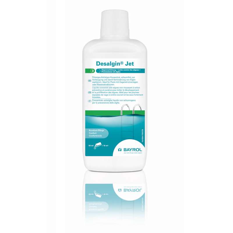 Bayrol Desalgin Jet 1 Liter Algenverhütung Algenschutz Poolpflege 1141504
