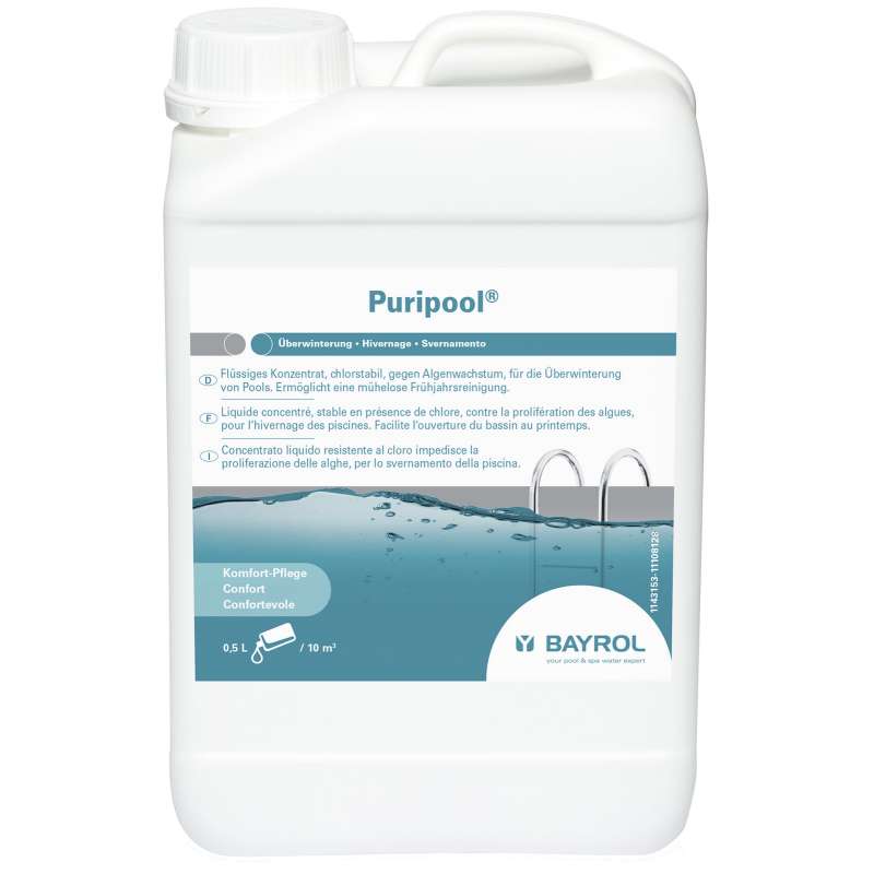 Bayrol Puripool Überwinterungsmittel 20 kg Kanister Schwimmbadpflege 1143115