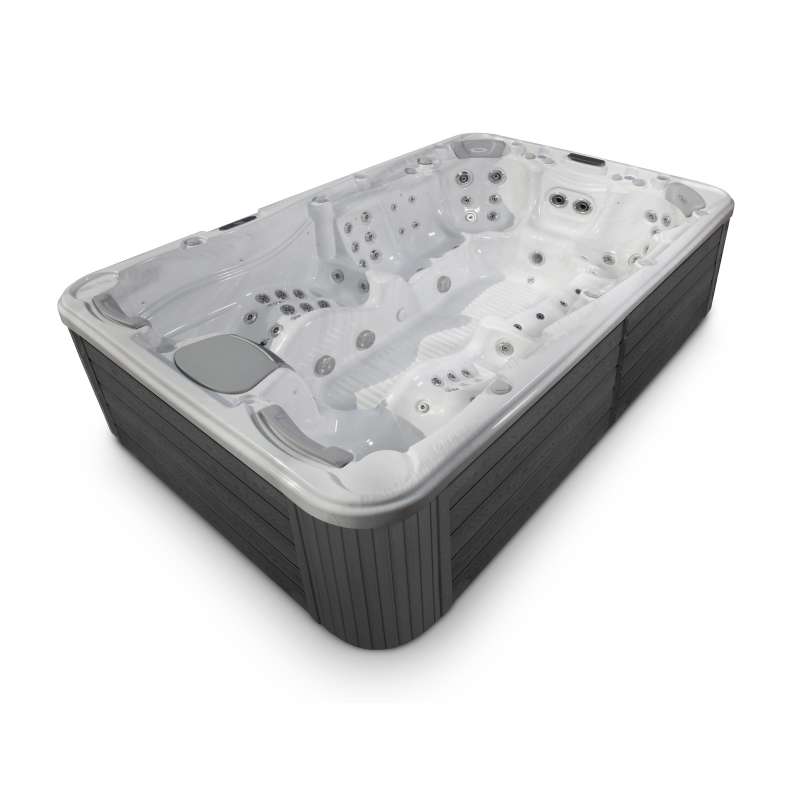 Wellis Olympus Whirlpool Outdoor Außenwhirlpool für 9 Personen inkl. Thermoabdeckung