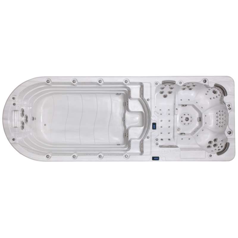 A-Spas Tandem 6500 Swim Spa Whirlpool-/ Schwimmbereich getrennt 595 x 220 x 163 cm