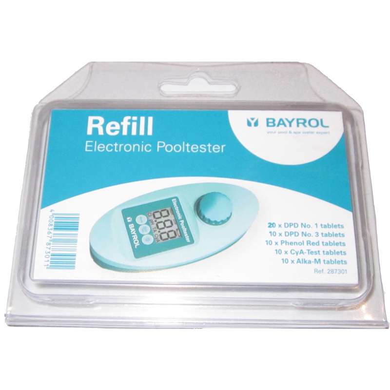 Bayrol Refill Nachfüllpack Tabletten für elektronischen Pooltester 287301