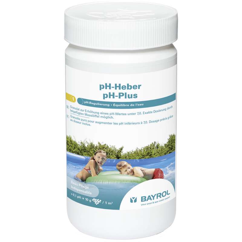 Bayrol pH Heber 1 kg Dose Granulat zur Erhöhung des pH Wert Quick-Up Pool