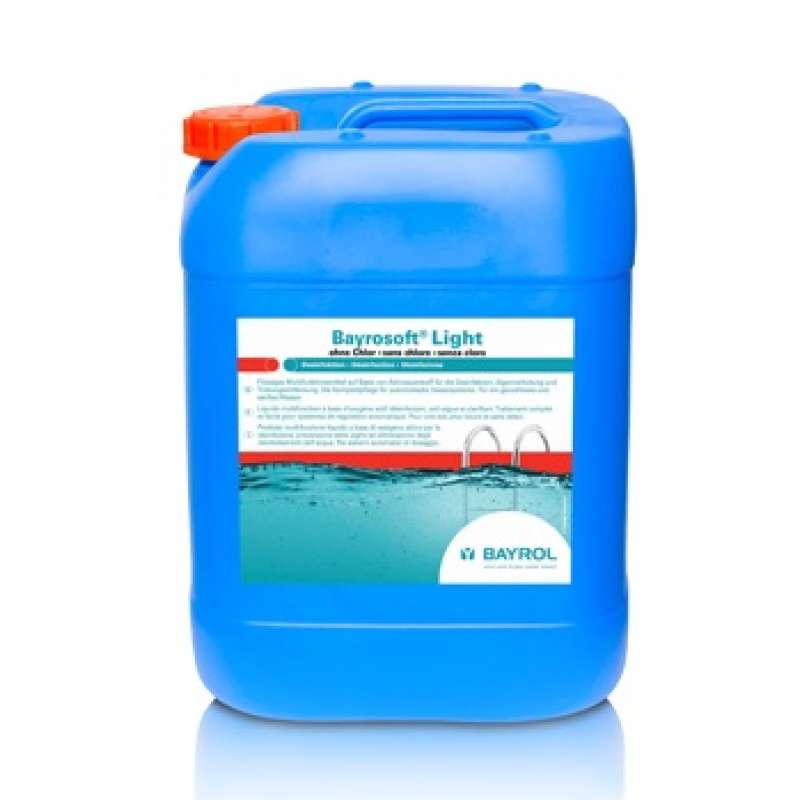 Bayrol Bayrosoft Light 20 Liter Komplettpflege ohne Chlor Aktivsauerstoff 1132250