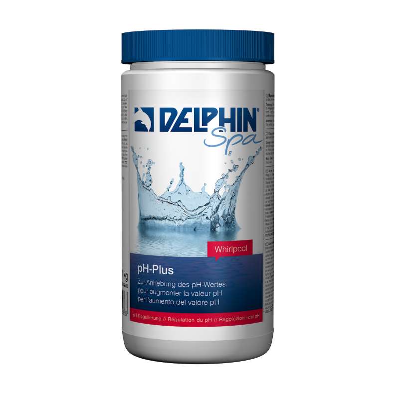 Delphin Spa pH Plus Granulat 1 kg für Whirlpool erhöht den pH Wert 4584001DSPA