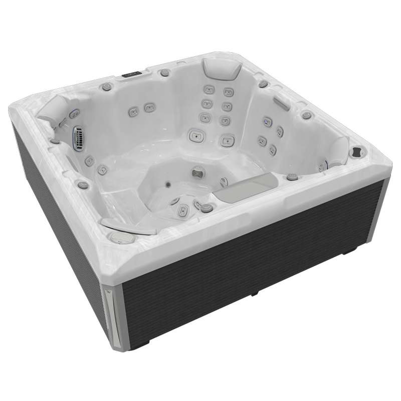 Wellis Mandala Life Premium Whirlpool Außenwhirlpool 215x215x86,5cm für 7 Personen inkl. Thermocover