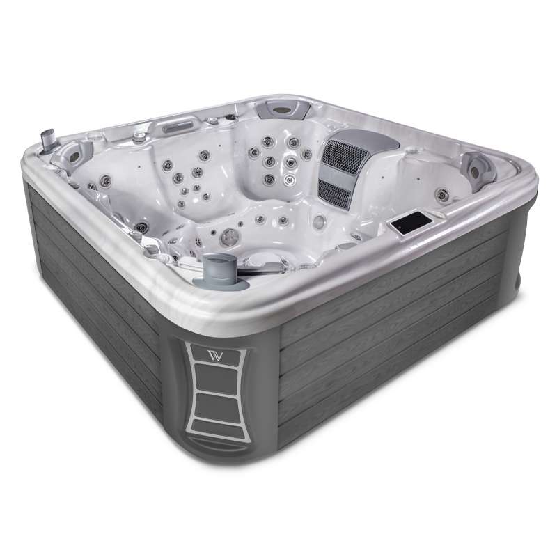 Wellis Elbrus 230 Whirlpool Outdoor Außenwhirlpool für 7 Personen inkl. Thermoabdeckung