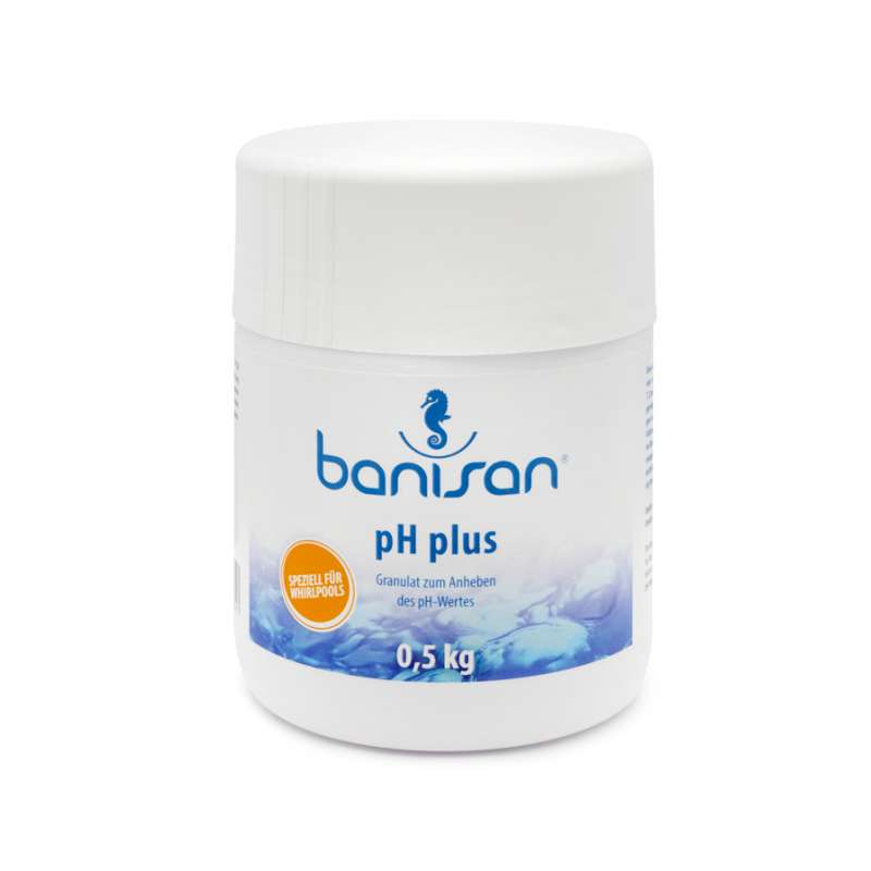 Banisan pH plus Granulat 0.5 kg pH-Plus für Whirlpools pH-Wert