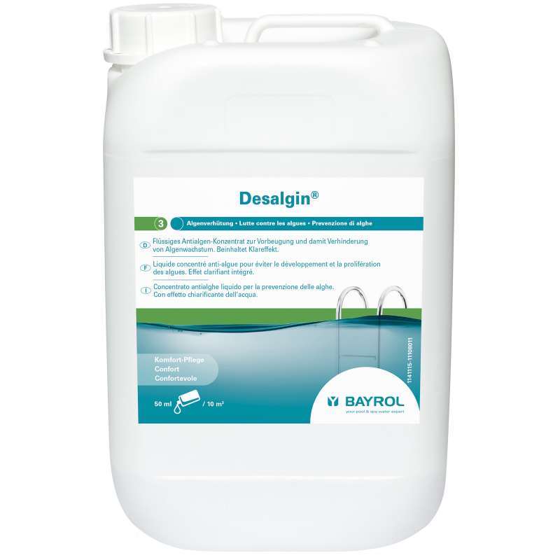 Bayrol Desalgin Classic 6 Liter Algenverhütung Algenschutz Poolpflege 1141113
