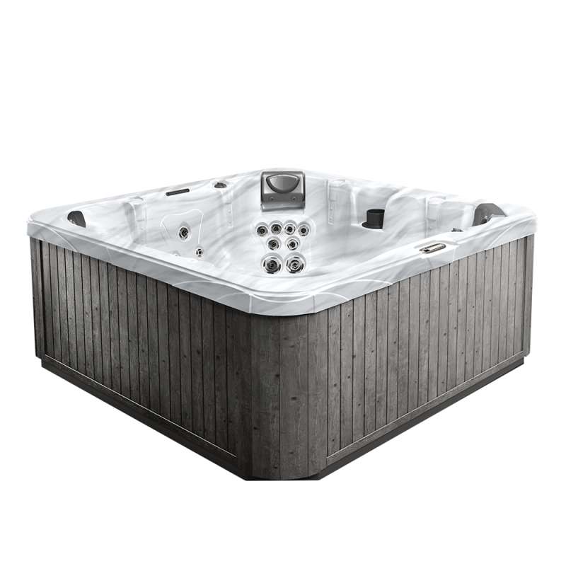 Dimension One Meridian Spa Whirlpool für 7 Personen 232 x 232 x 93 cm inkl. Isotherm-Abdeckung