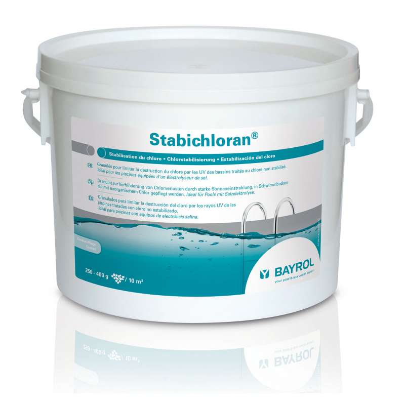 Bayrol Stabichloran 3 kg Granulat zur Aktivchlorstabilisierung für Pools mit Salzelektrolyse