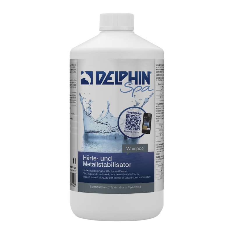 Delphin Spa Härte und Metallstabilisator 1 Liter für Whirlpool 4532001DSPA