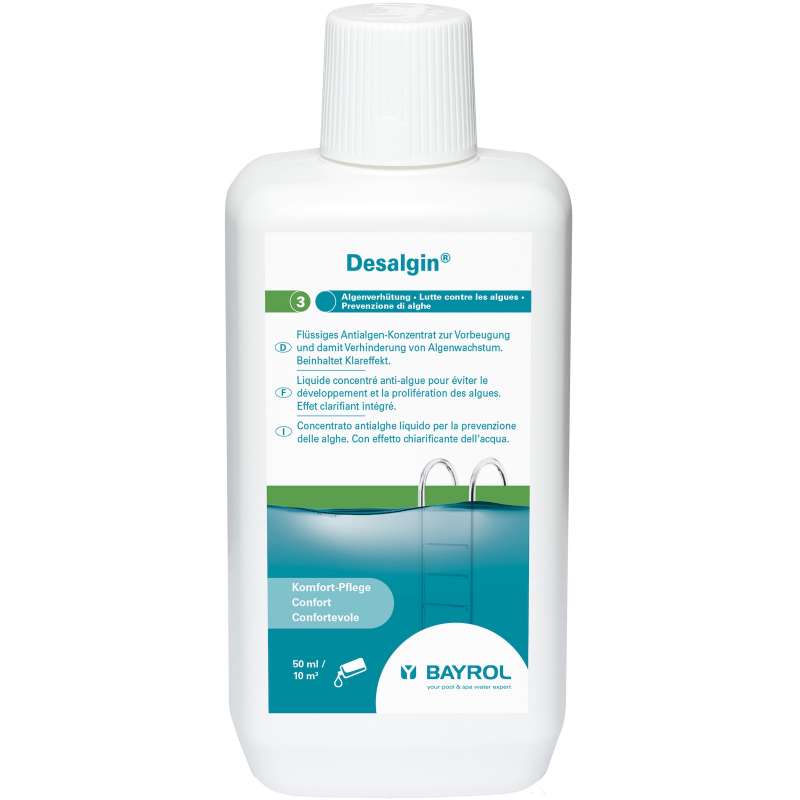 Bayrol Desalgin 1 Liter Algenverhütung Algenschutz Poolpflege 1141112