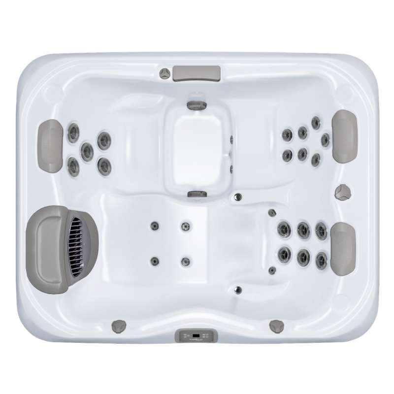 Villeroy & Boch X5L Whirlpool X-Series Outdoor Whirlpool für 3 Personen Snow Storm