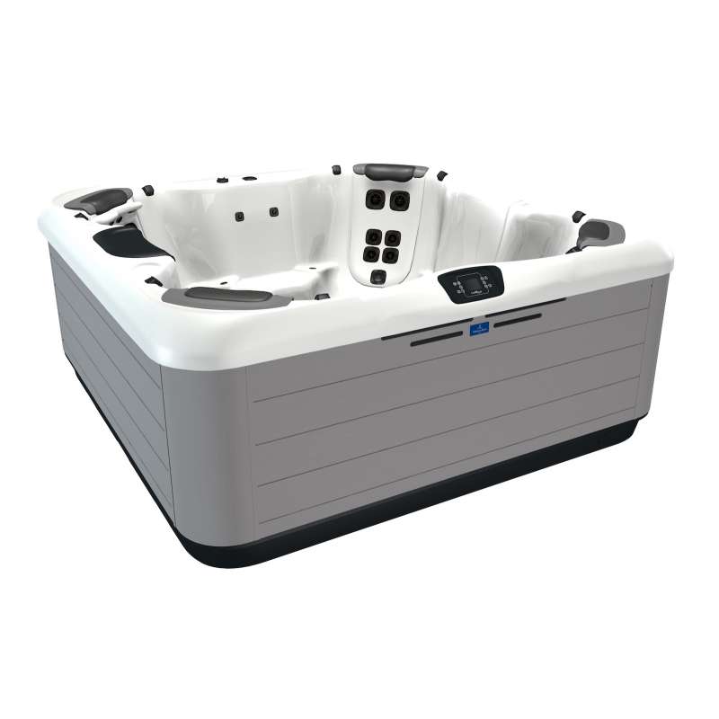 Villeroy & Boch Whirlpool R7L Snow Stone Grey Comfort Line für 5 Personen