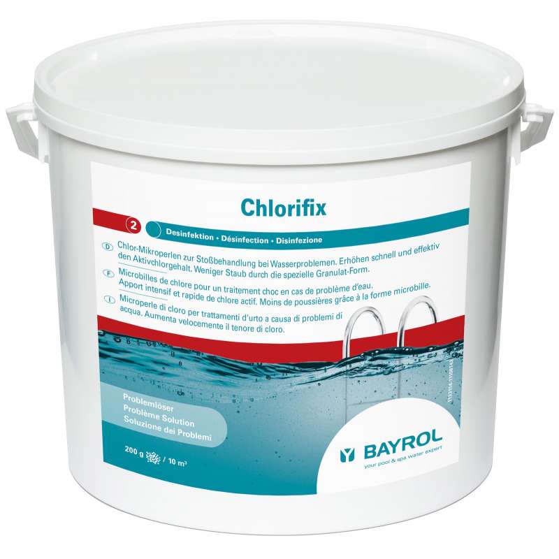 Bayrol Chlorifix 25 kg Mikro Kugeln Schnelldesinfektion Wasserpflege 1133135