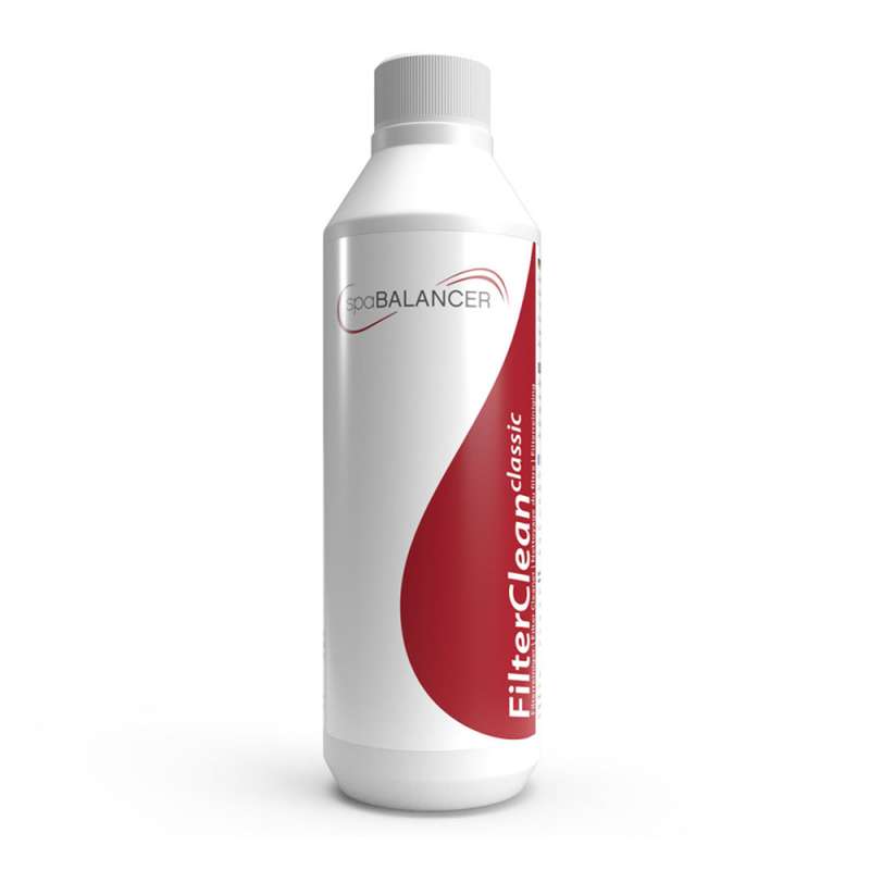 SpaBalancer Filter Clean Classic 500 ml Filterreiniger für Whirlpoolfilter Lamellenfilter