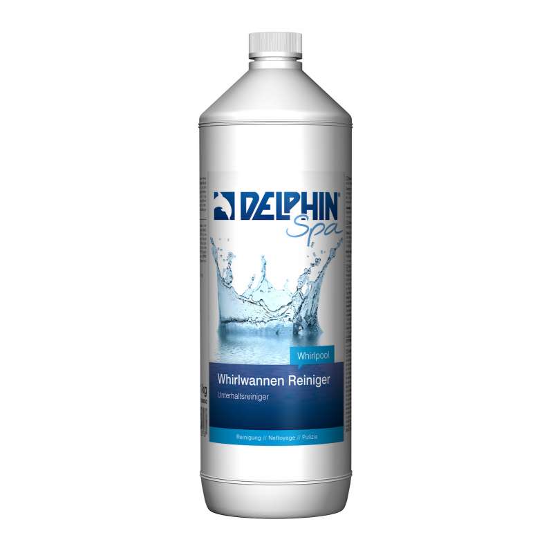 Delphin Spa Whirlwannen Reiniger 1 Liter für Whirlpools 4545001DSPA