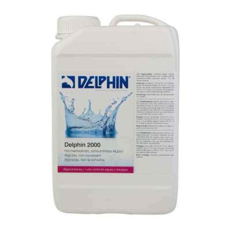 Delphin 2000 Algenverhütung 3 Liter schaumfreies Algizid Schwimmbadpflege