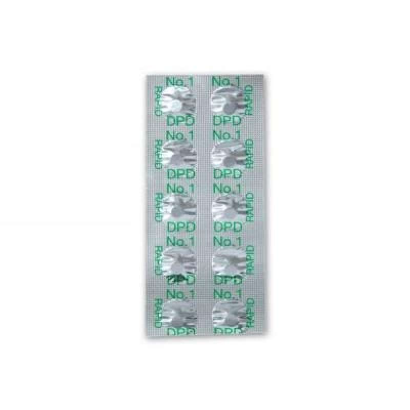 Tabletten DPD Nr. 1 Pooltester Chlor Nachfüllset 3 X 10 Tabletten