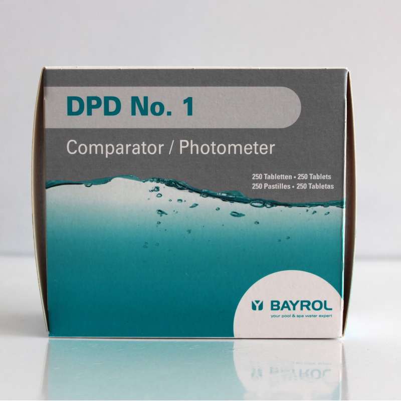 Bayrol DPD No. 1 Tabletten für elektronischen Pooltester Chlor/Bromwert 250 Tab