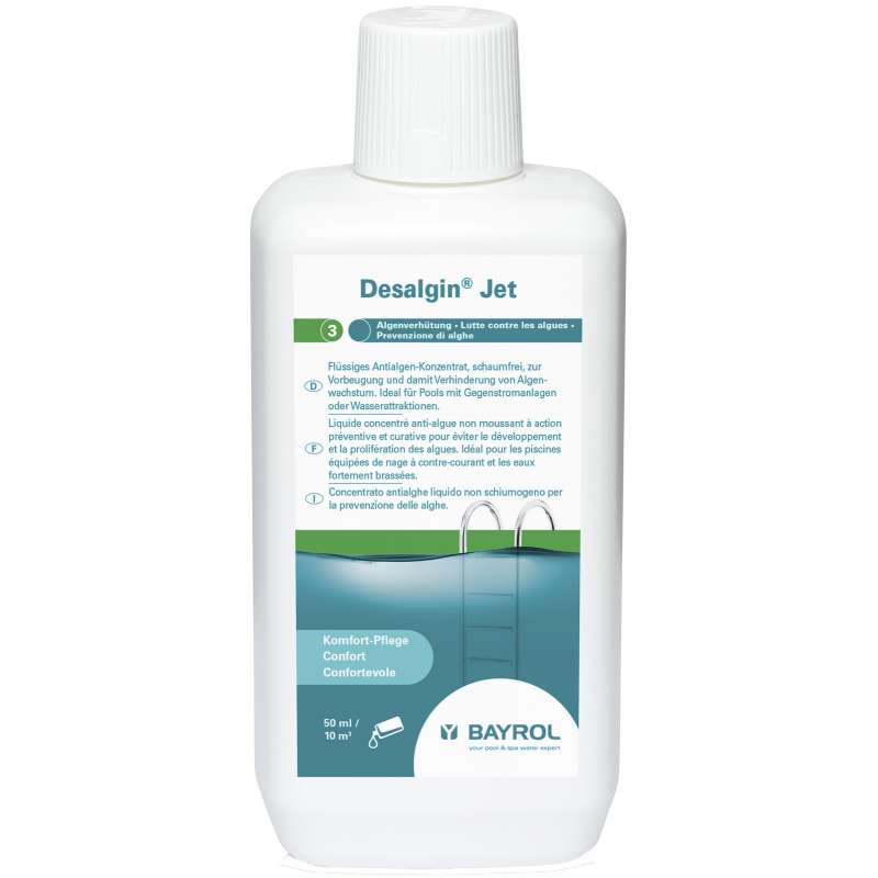 Bayrol Desalgin Jet 1 Liter Algenverhütung Algenschutz Poolpflege 1141501