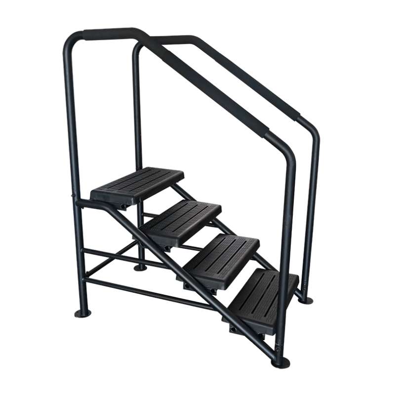Swim Spa DELUXE Stufen - Stabil - 4 Stufen mit Handlauf Treppen Pool