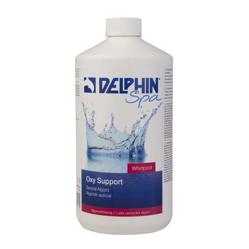 Delphin Oxy Support 1 Liter Algenprophylaxe für Whirlpool Wasserpflege 32001052