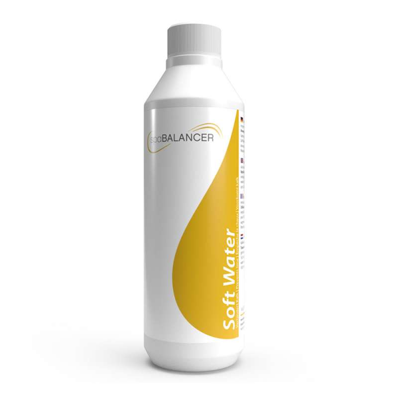 SpaBalancer Soft Water 500 ml (0,5 L) Kalklöser für Whirlpools und Spas