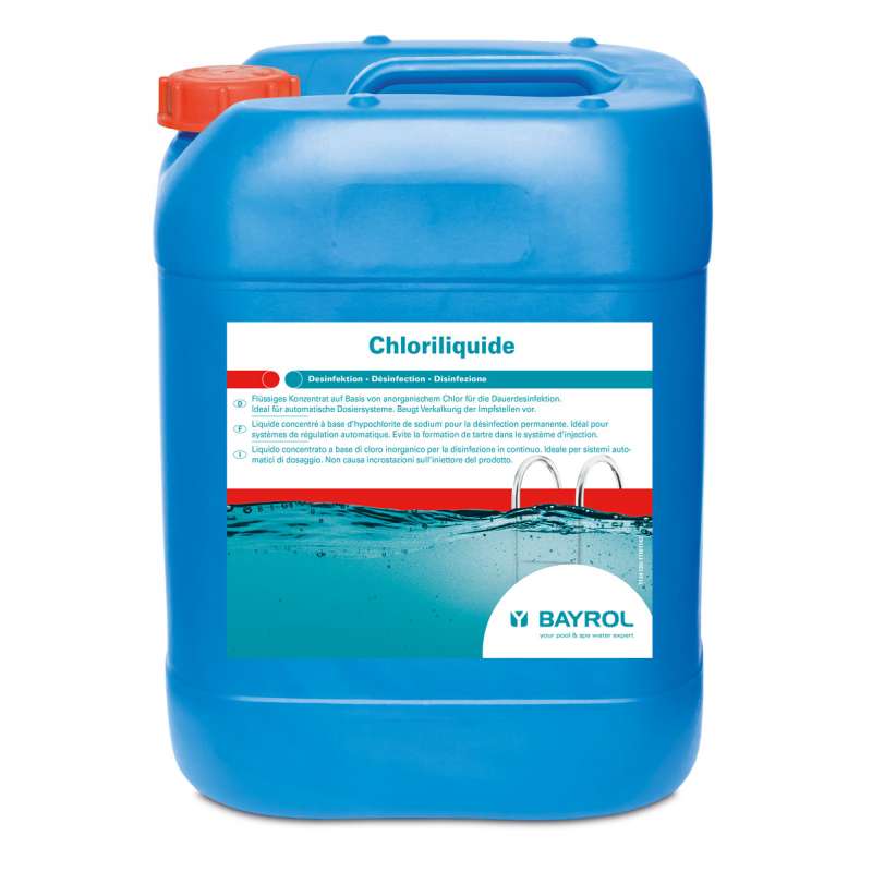 Bayrol ChloriLiquid 20 Liter für Dauerdesinfektion Schwimmbadpflege 1134130