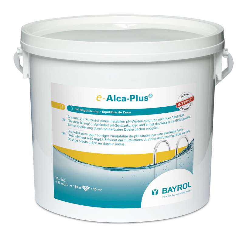 Bayrol Alca Plus 5kg Eimer Granulat zur Korrektur des pH Wertes 1194524