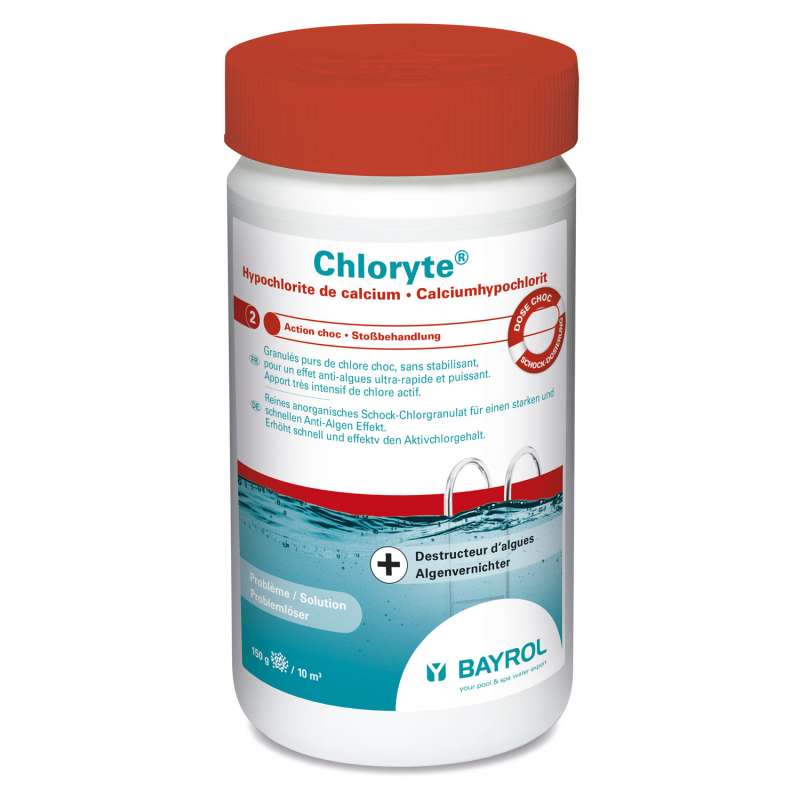Bayrol Chloryte 1 kg Chlorgranulat zur Stoßbehandlung 70% Aktivchlorgehalt