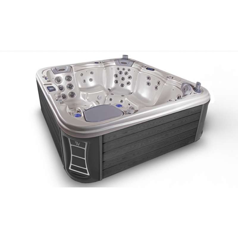 Wellis EveRest Whirlpool Outdoor Außenwhirlpool für 5 Personen inkl. Thermoabdeckung