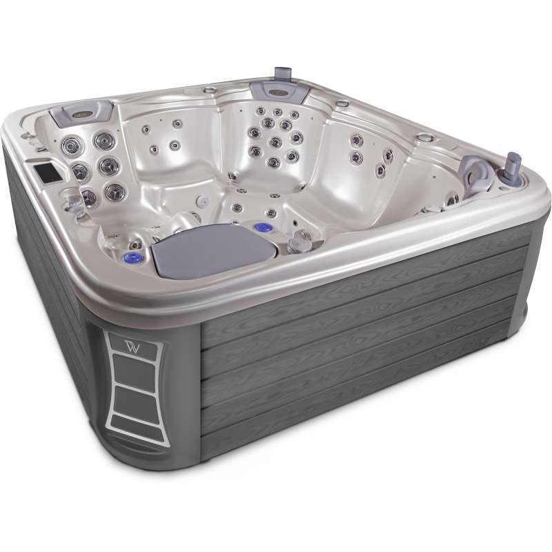 Wellis Kilimanjaro Whirlpool Outdoor Außenwhirlpool für 6 Personen inkl. Thermoabdeckung