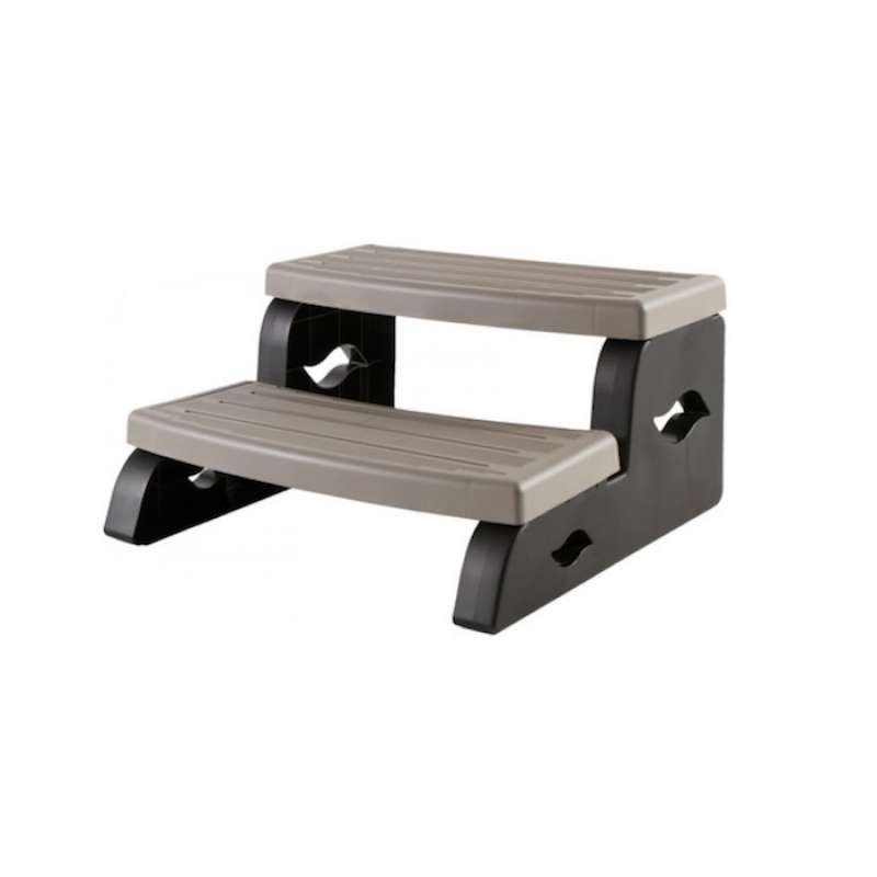 Leisure Concepts Durastep II Whirlpooltreppe 2-Stufen grau
